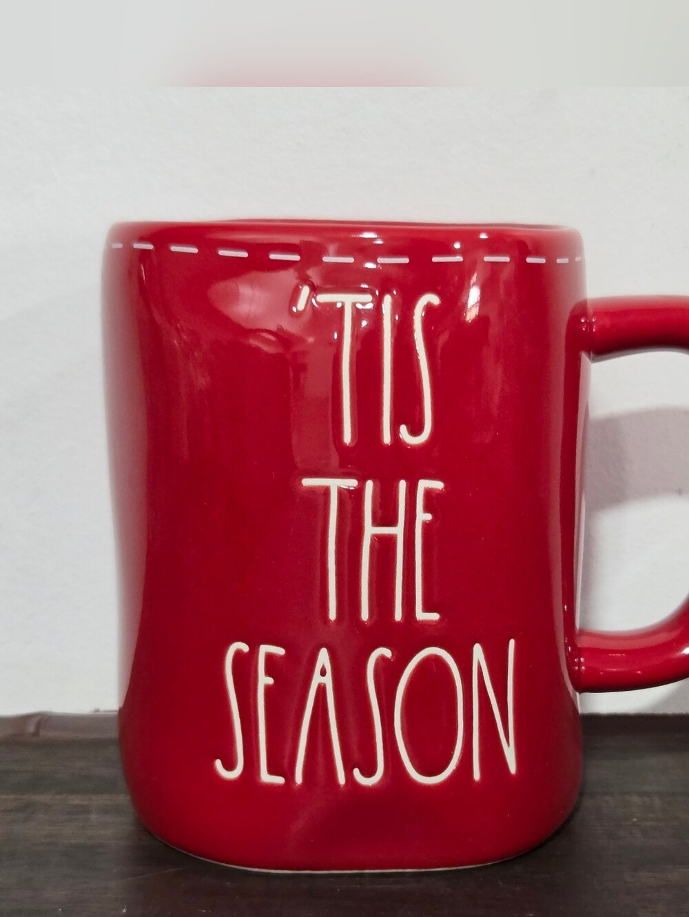 Rae Dunn 'Tis The Season Ceramic Mug